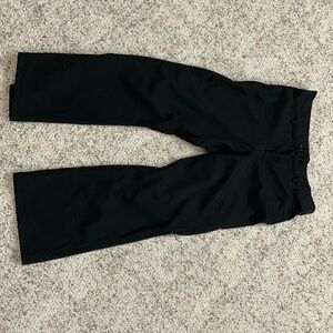 straight leg black dress pants. Size is 10 petite.